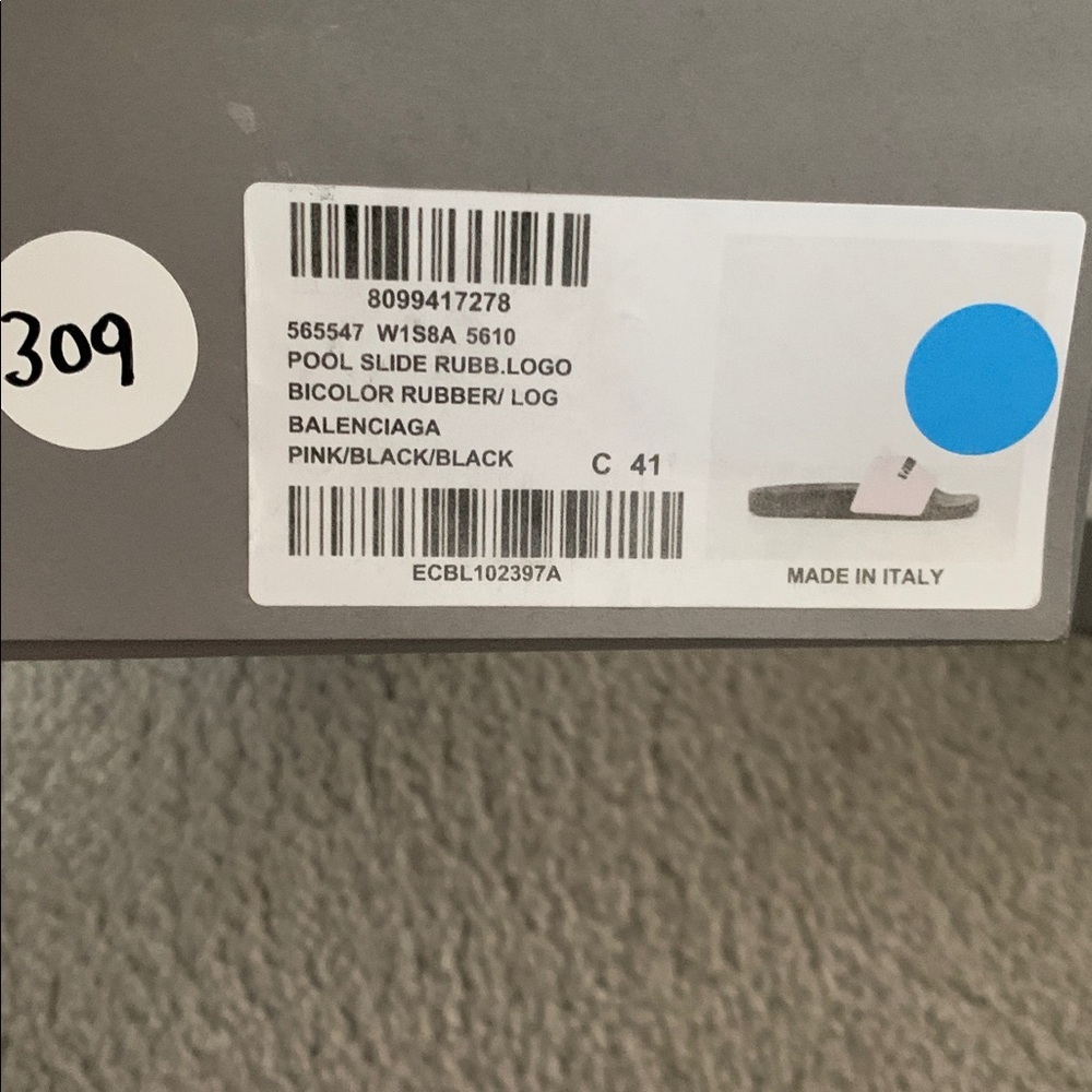 Pink Balenciaga slides - Picture 3 of 3